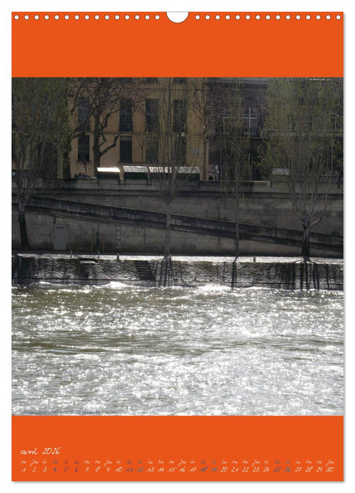 Paris et ses bouquinistes (CALVENDO Calendrier mensuel 2026)