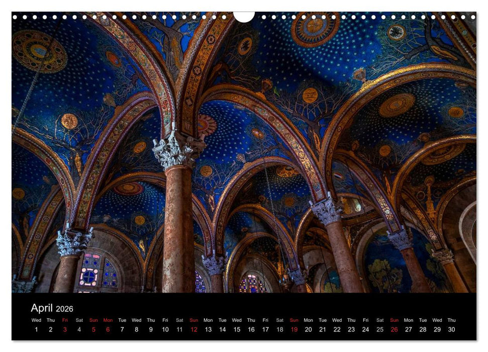 Monuments of Israel 2026 (CALVENDO Monthly Calendar 2026)