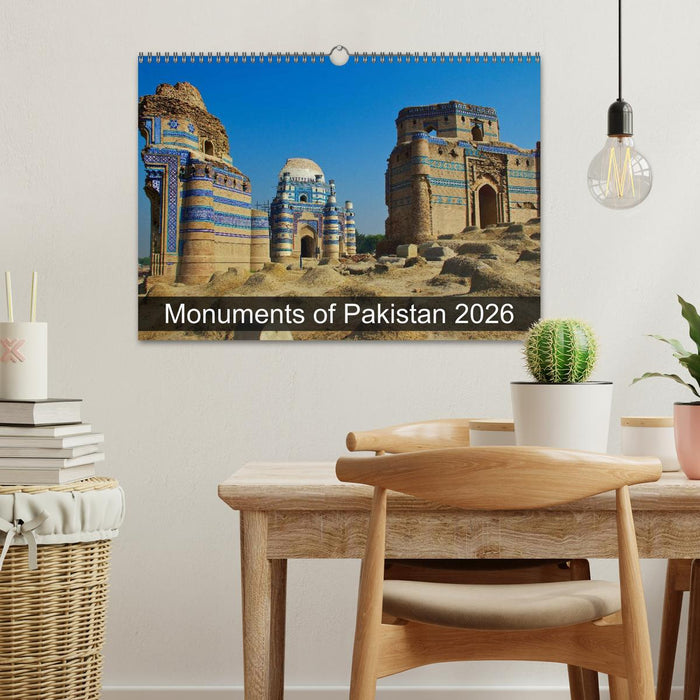 Monuments of Pakistan 2026 (CALVENDO Monthly Calendar 2026)