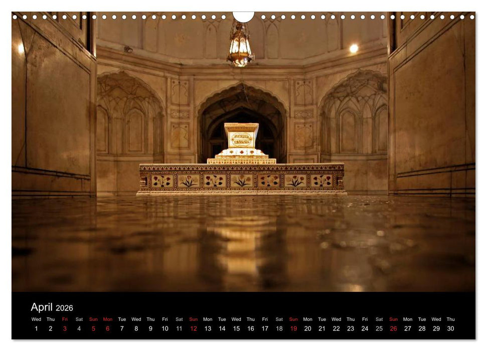 Monuments of Pakistan 2026 (CALVENDO Monthly Calendar 2026)