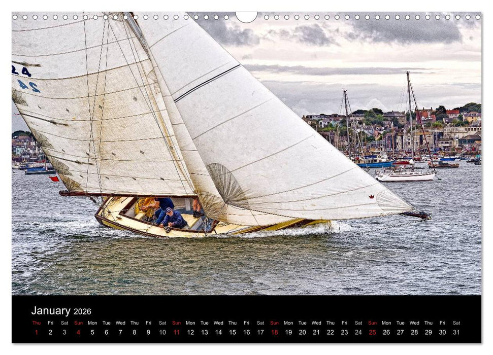 The Beauty of Sailing (CALVENDO Monthly Calendar 2026)