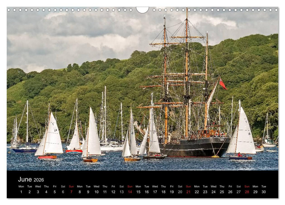 The Beauty of Sailing (CALVENDO Monthly Calendar 2026)