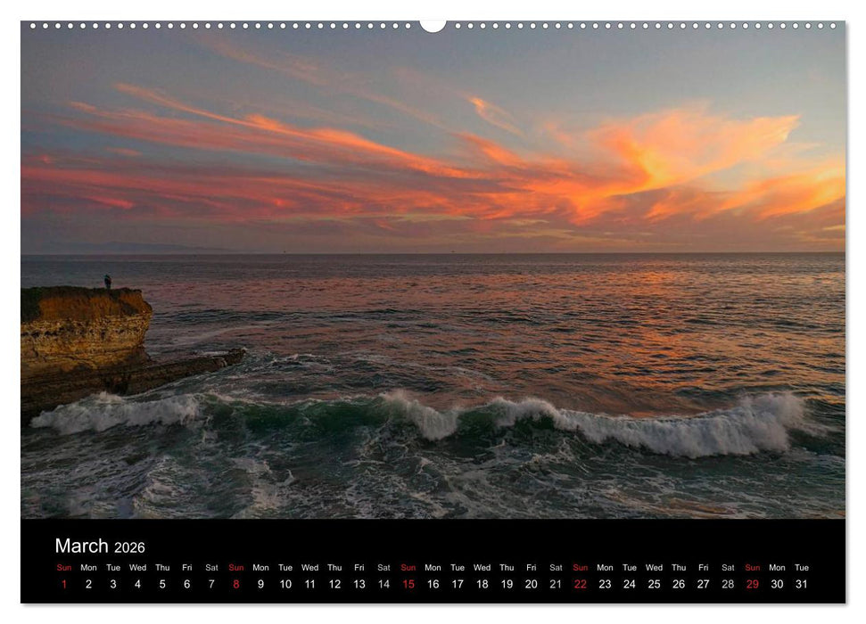 California Coasline (CALVENDO Premium-Calendar 2026)