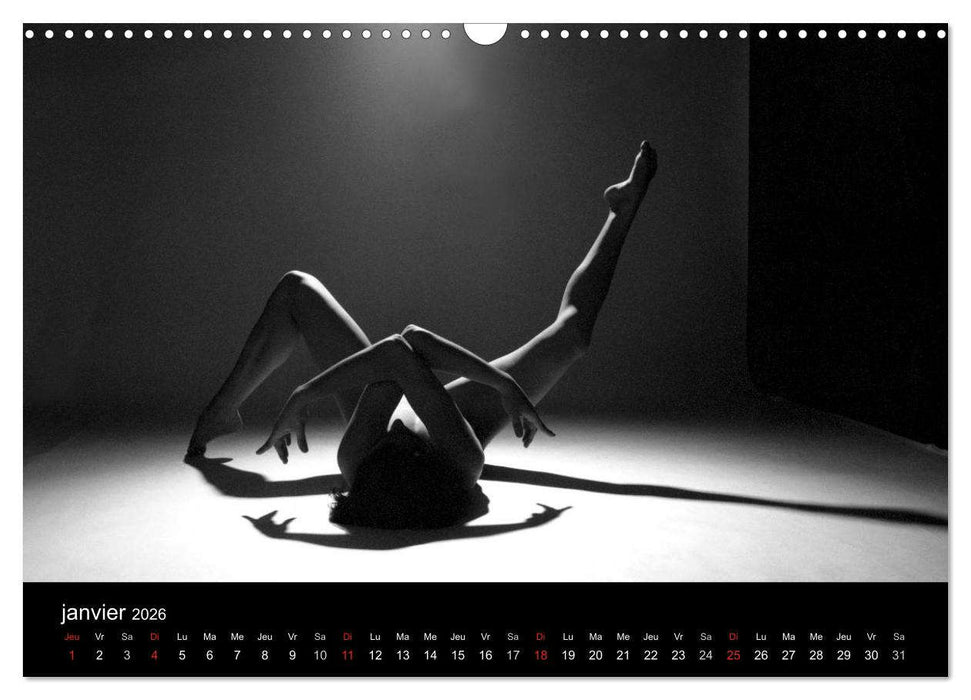 La gym en images (CALVENDO Calendrier mensuel 2026)