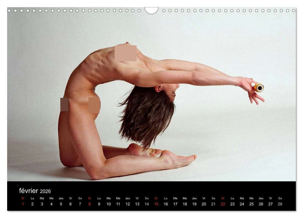 La gym en images (CALVENDO Calendrier mensuel 2026)