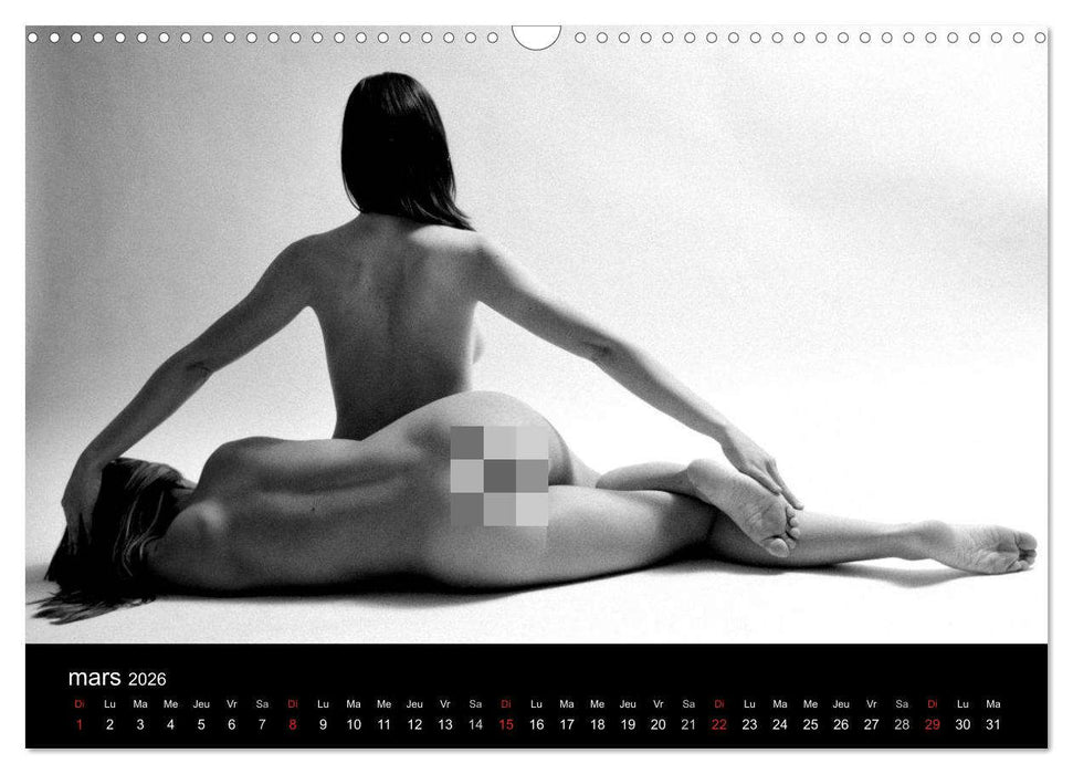 La gym en images (CALVENDO Calendrier mensuel 2026)