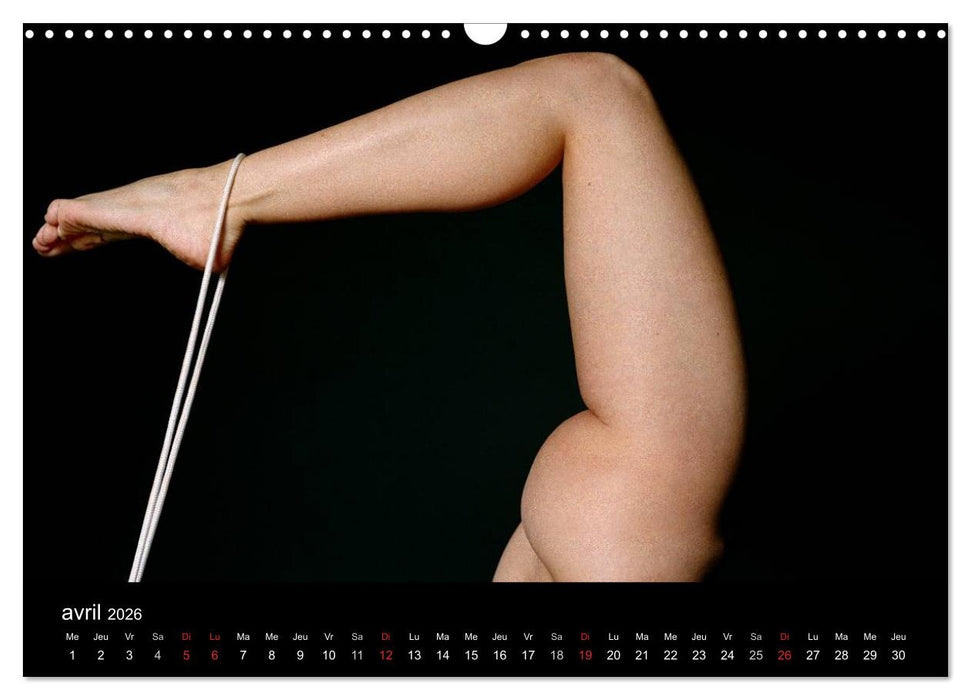 La gym en images (CALVENDO Calendrier mensuel 2026)