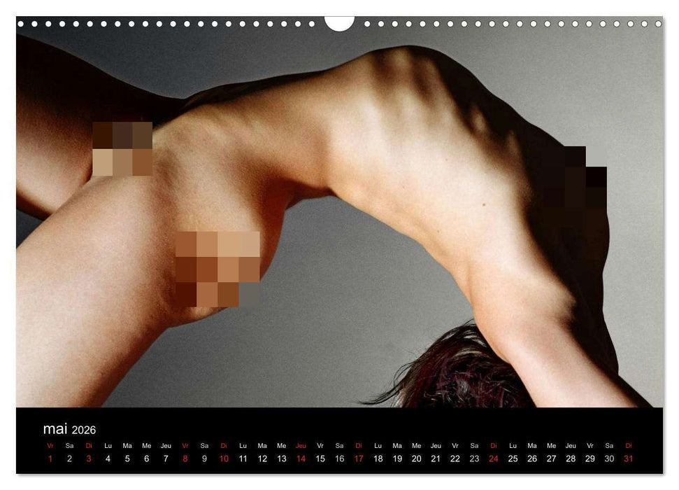 La gym en images (CALVENDO Calendrier mensuel 2026)