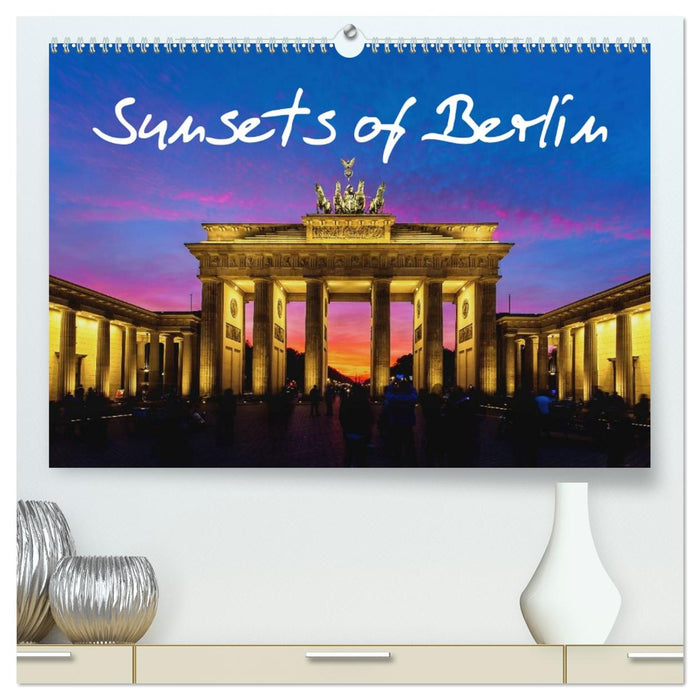 Sunsets of Berlin (CALVENDO Premium-Calendar 2026)
