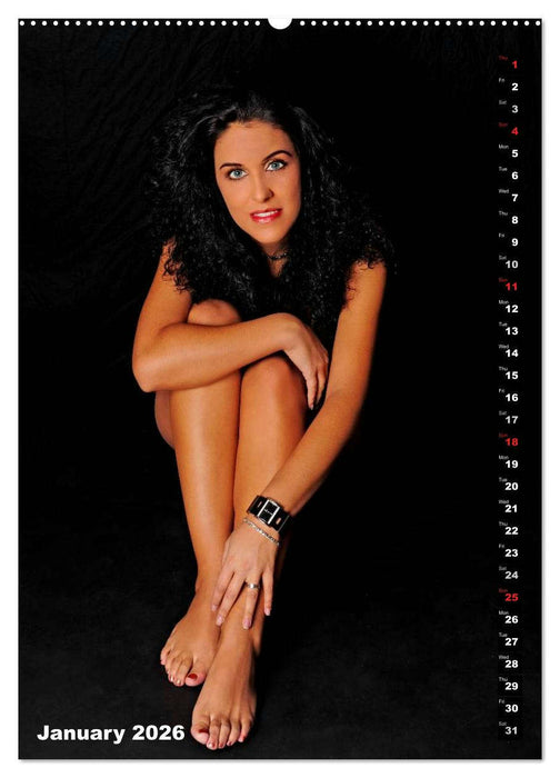 Seated naked beauties (CALVENDO Premium-Calendar 2026)