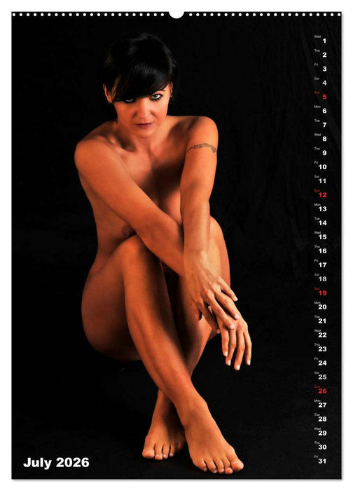 Seated naked beauties (CALVENDO Premium-Calendar 2026)