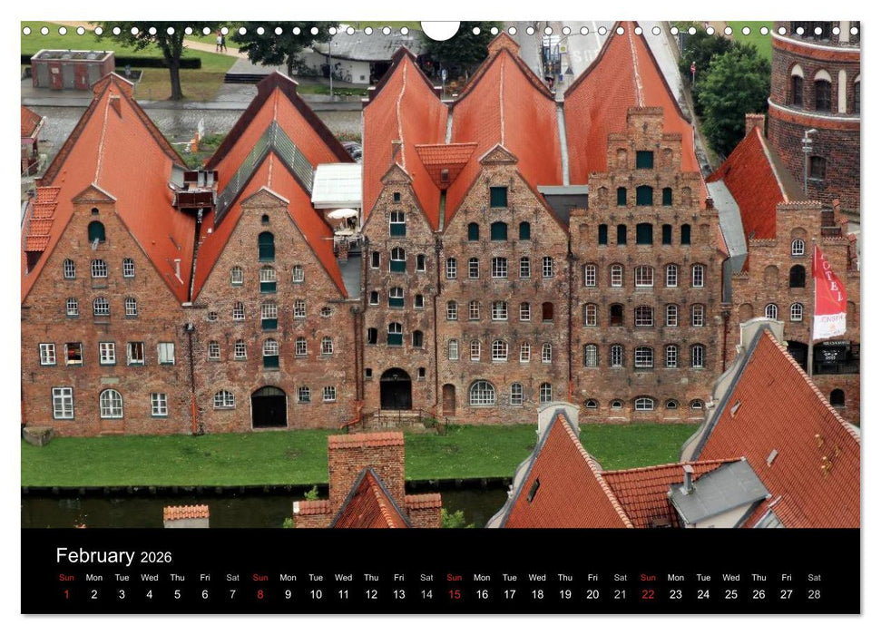 Monuments of Germany 2026 (CALVENDO Monthly Calendar 2026)