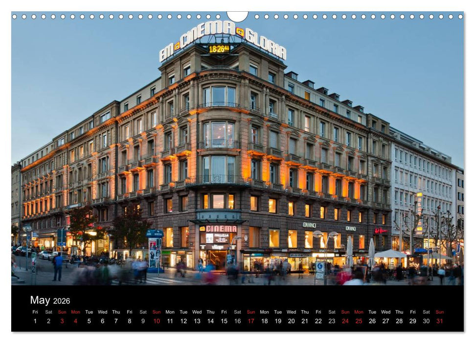 Monuments of Germany 2026 (CALVENDO Monthly Calendar 2026)