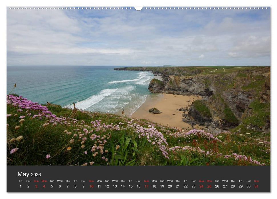 Sights and Views in Cornwall (CALVENDO Premium-Calendar 2026)