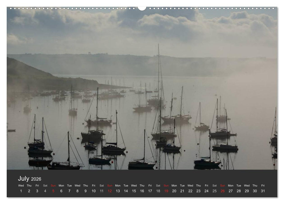 Sights and Views in Cornwall (CALVENDO Premium-Calendar 2026)