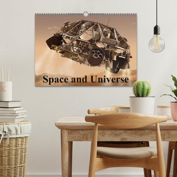 Space and Universe (CALVENDO Monthly Calendar 2026)