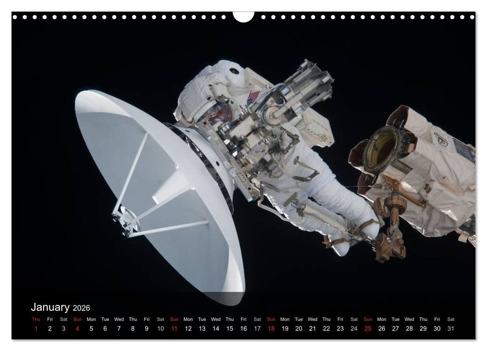 Space and Universe (CALVENDO Monthly Calendar 2026)