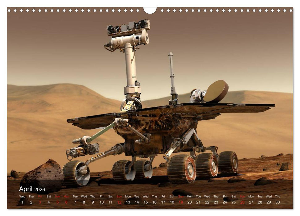 Space and Universe (CALVENDO Monthly Calendar 2026)