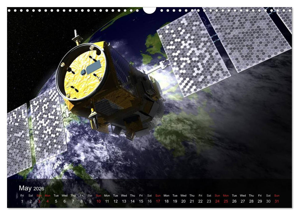 Space and Universe (CALVENDO Monthly Calendar 2026)
