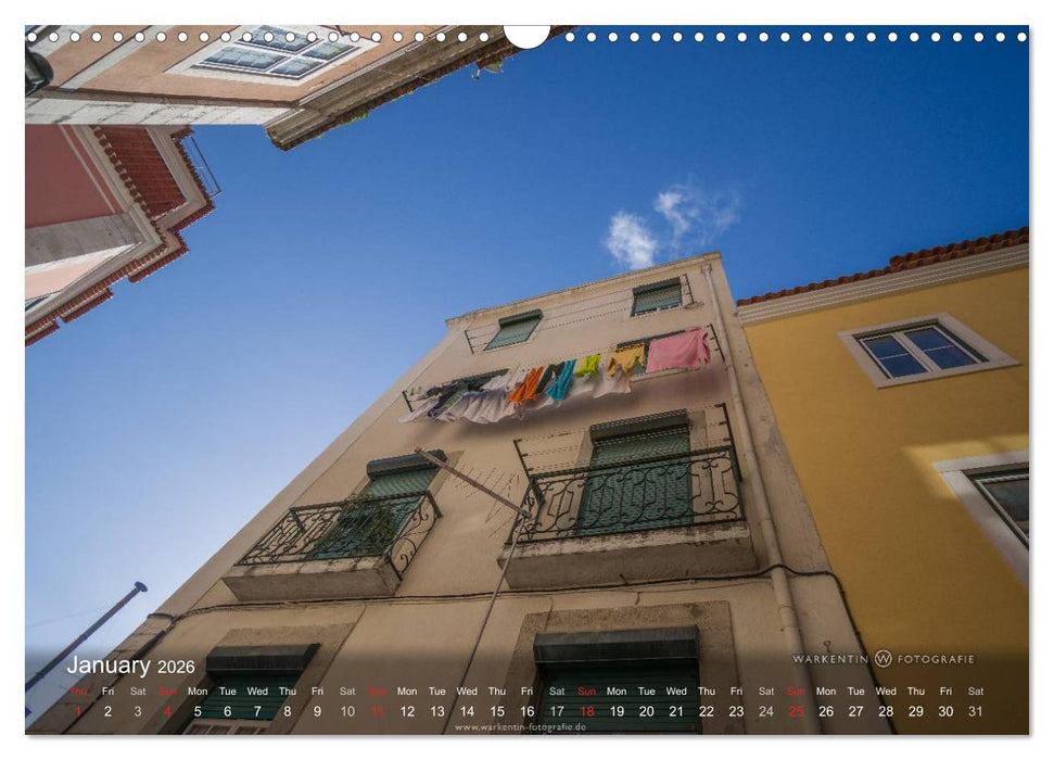 Magic Lisbon (CALVENDO Monthly Calendar 2026)