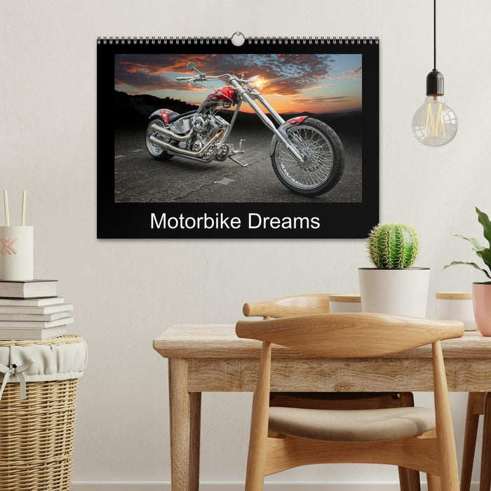 Motorbike Dreams (CALVENDO Monthly Calendar 2026)