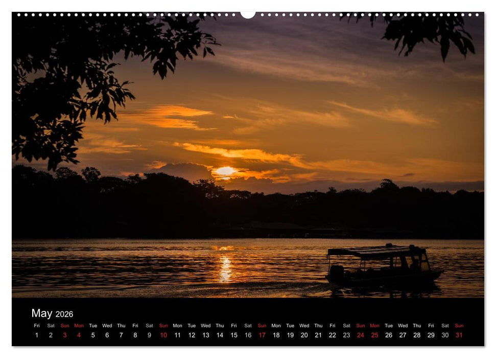 Costa Rica Colours and Light (CALVENDO Premium-Calendar 2026)