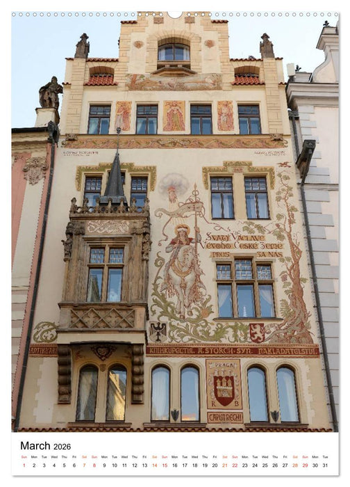 In Prague (CALVENDO Premium-Calendar 2026)