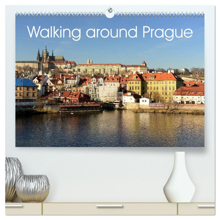 Walking around Prague (CALVENDO Premium-Calendar 2026)