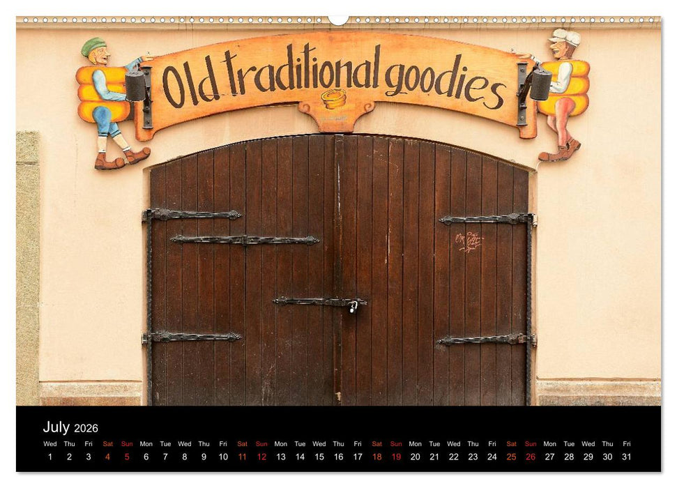 Walking around Prague (CALVENDO Premium-Calendar 2026)