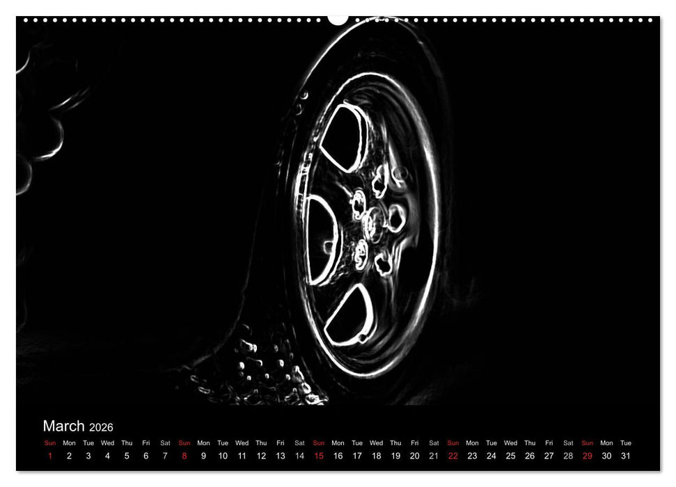 911 Lines (CALVENDO Premium-Calendar 2026)