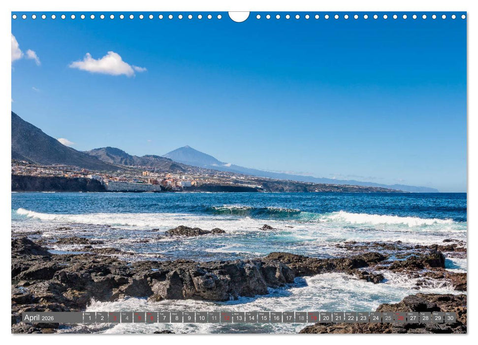 Tenerife - Magic Island in the Atlantic (CALVENDO Monthly Calendar 2026)