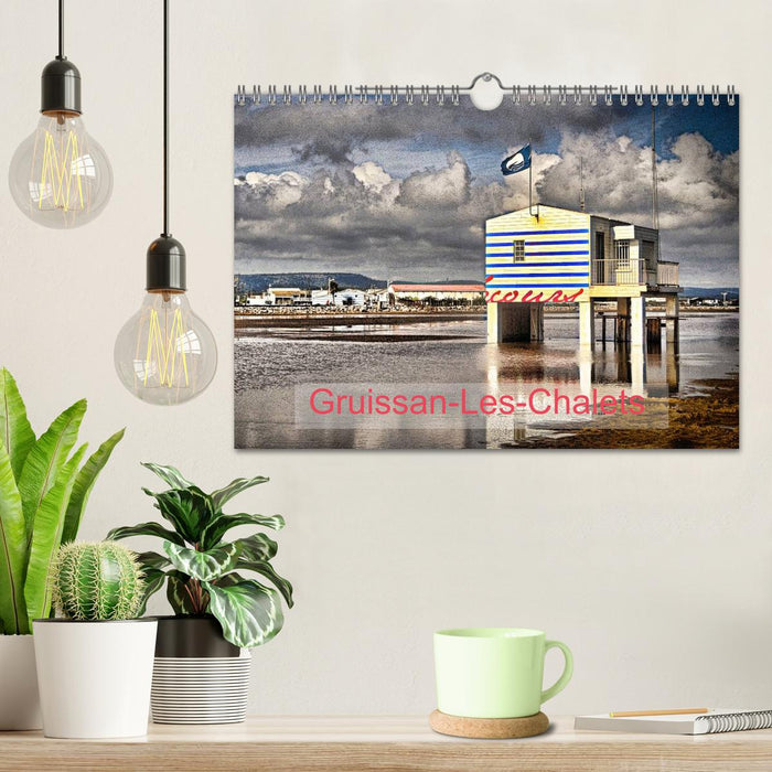 Gruissan-Les-Chalets (CALVENDO Calendrier mensuel 2026)