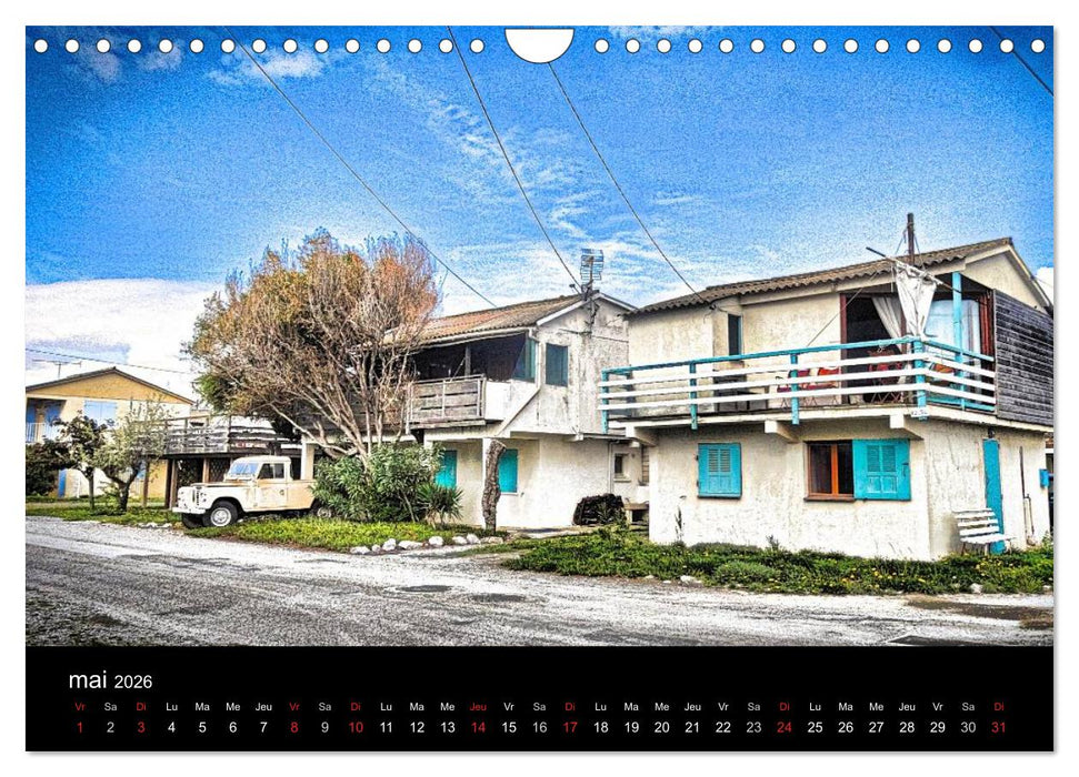 Gruissan-Les-Chalets (CALVENDO Calendrier mensuel 2026)
