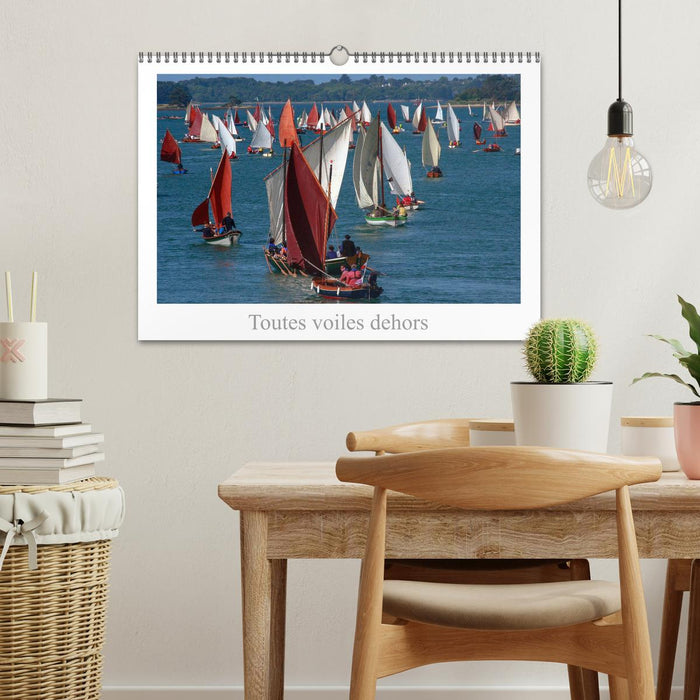 Toutes voiles dehors (CALVENDO Calendrier mensuel 2026)