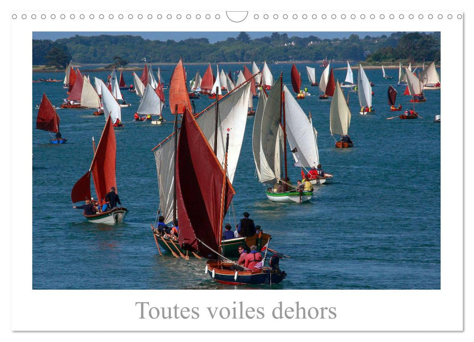 Toutes voiles dehors (CALVENDO Calendrier mensuel 2026)