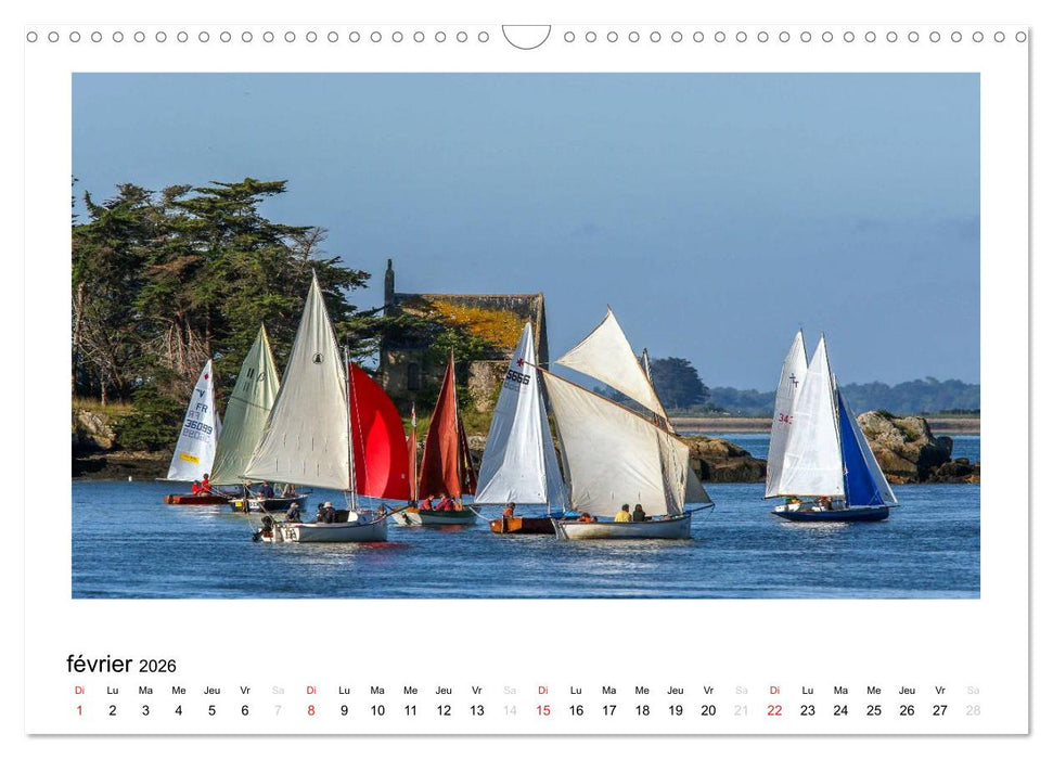 Toutes voiles dehors (CALVENDO Calendrier mensuel 2026)