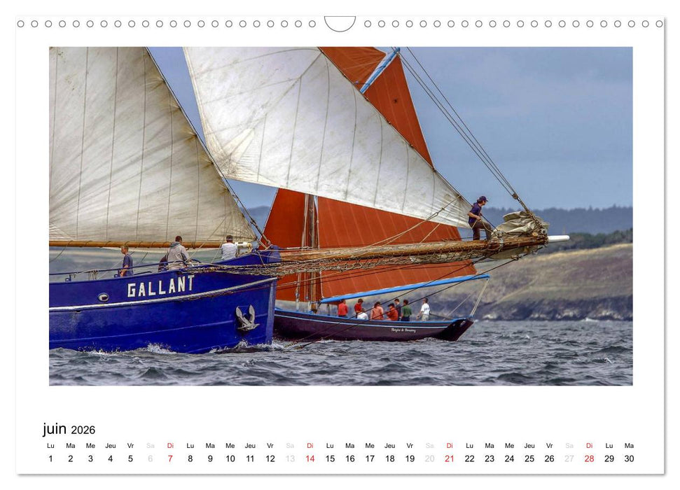 Toutes voiles dehors (CALVENDO Calendrier mensuel 2026)
