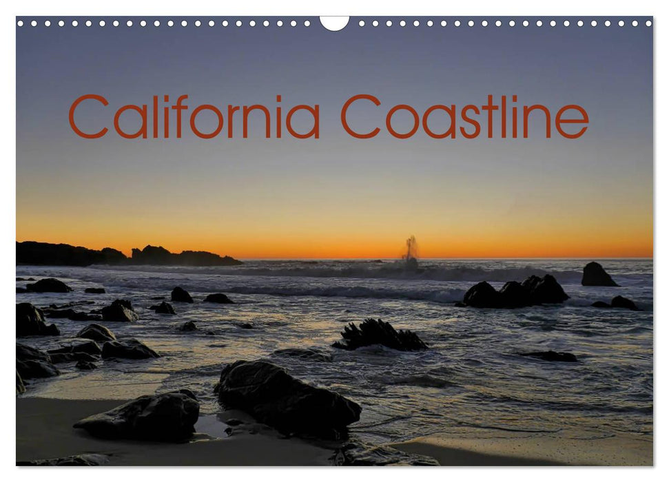 California Coasline (CALVENDO Monthly Calendar 2026)