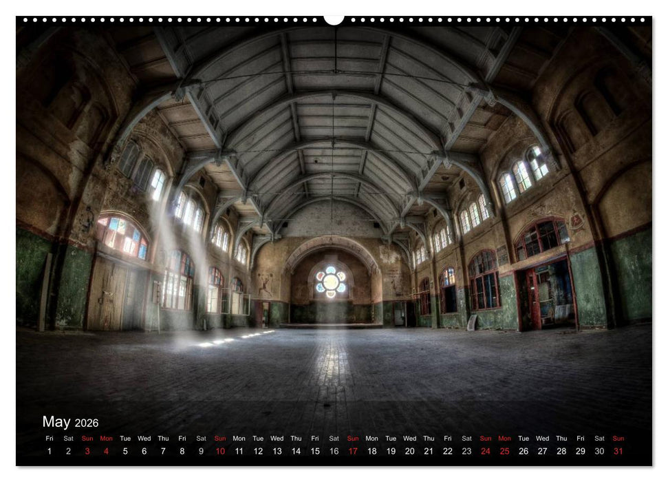 Lost Places HDR Beelitz II (CALVENDO Premium-Calendar 2026)