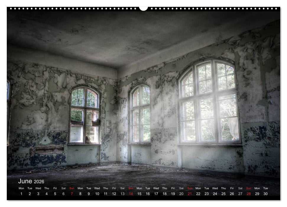 Lost Places HDR Beelitz II (CALVENDO Premium-Calendar 2026)
