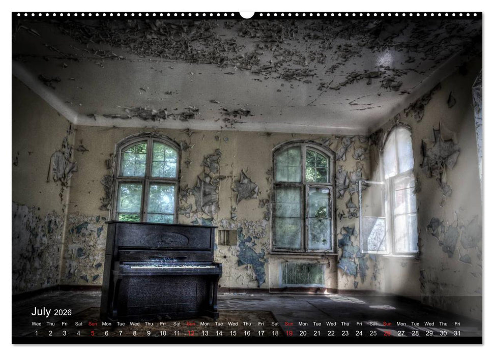 Lost Places HDR Beelitz II (CALVENDO Premium-Calendar 2026)