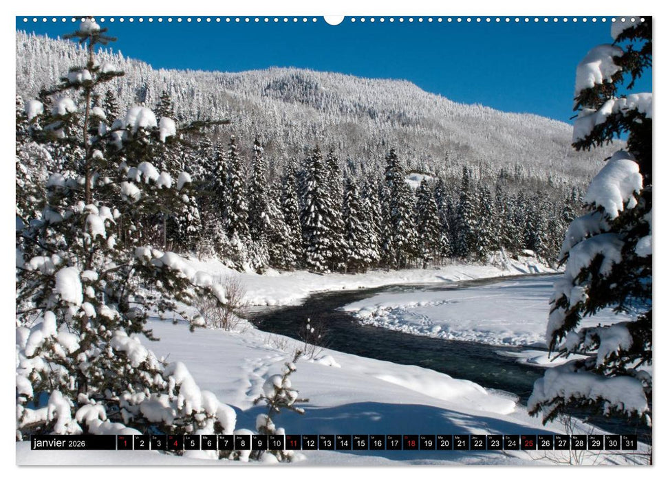 GASPÉSIE. Parc National du Québec (CALVENDO Calendrier supérieur 2026)