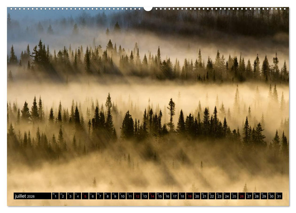 GASPÉSIE. Parc National du Québec (CALVENDO Calendrier supérieur 2026)