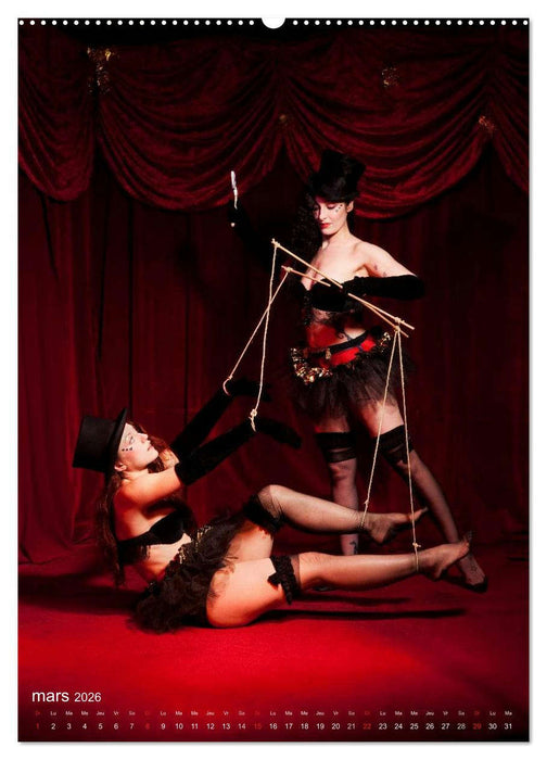 Boudoir Burlesque (CALVENDO Calendrier supérieur 2026)