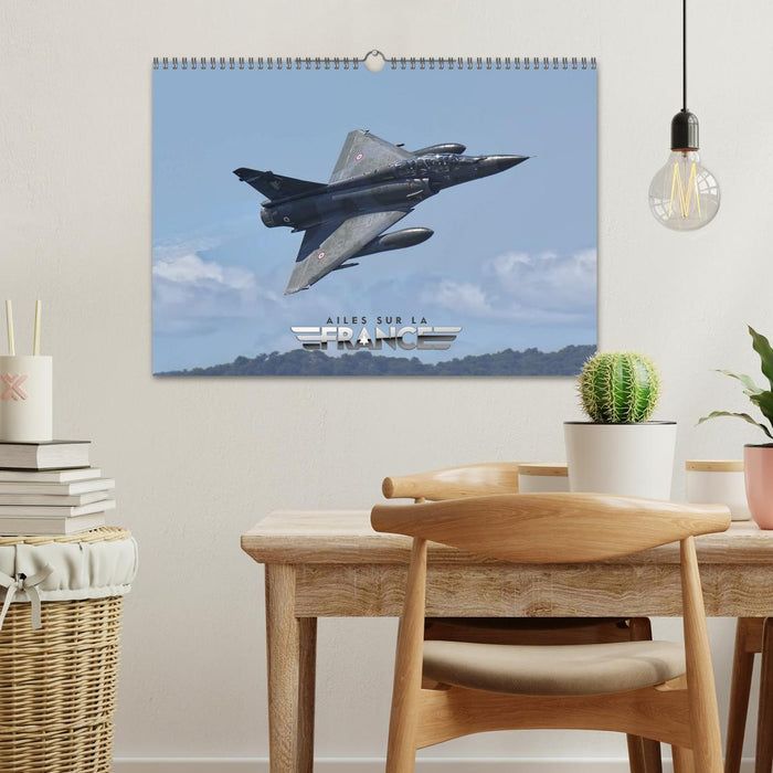 Ailes sur la France (CALVENDO Calendrier mensuel 2026)