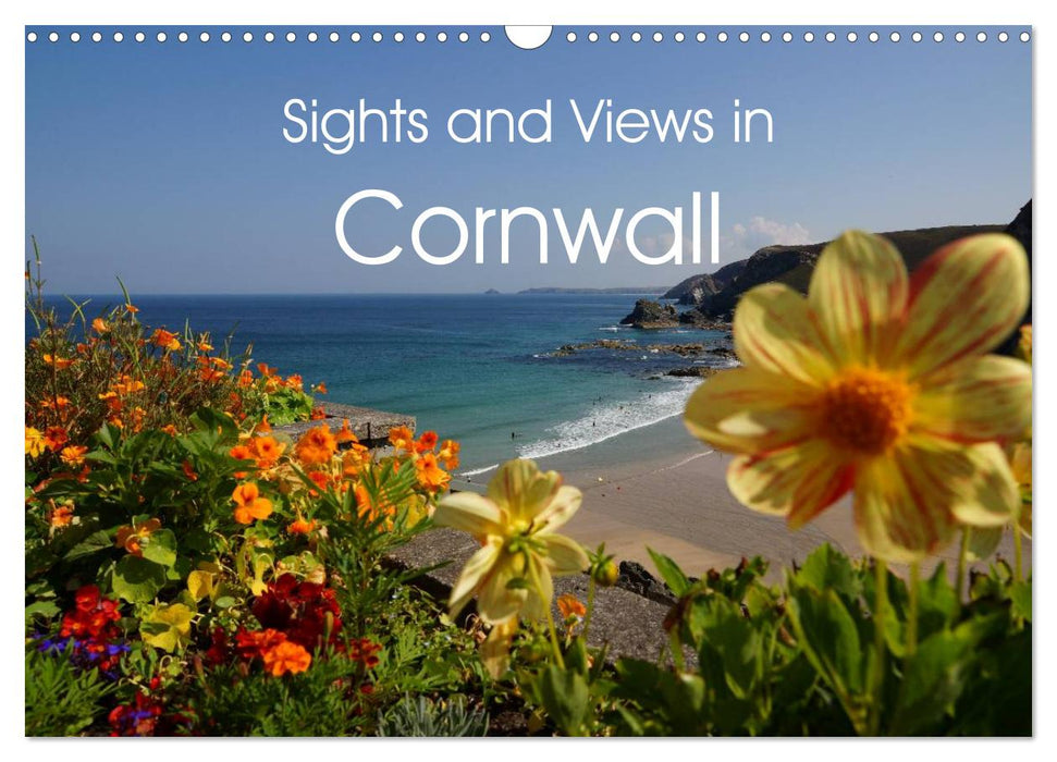 Sights and Views in Cornwall (CALVENDO Monthly Calendar 2026)