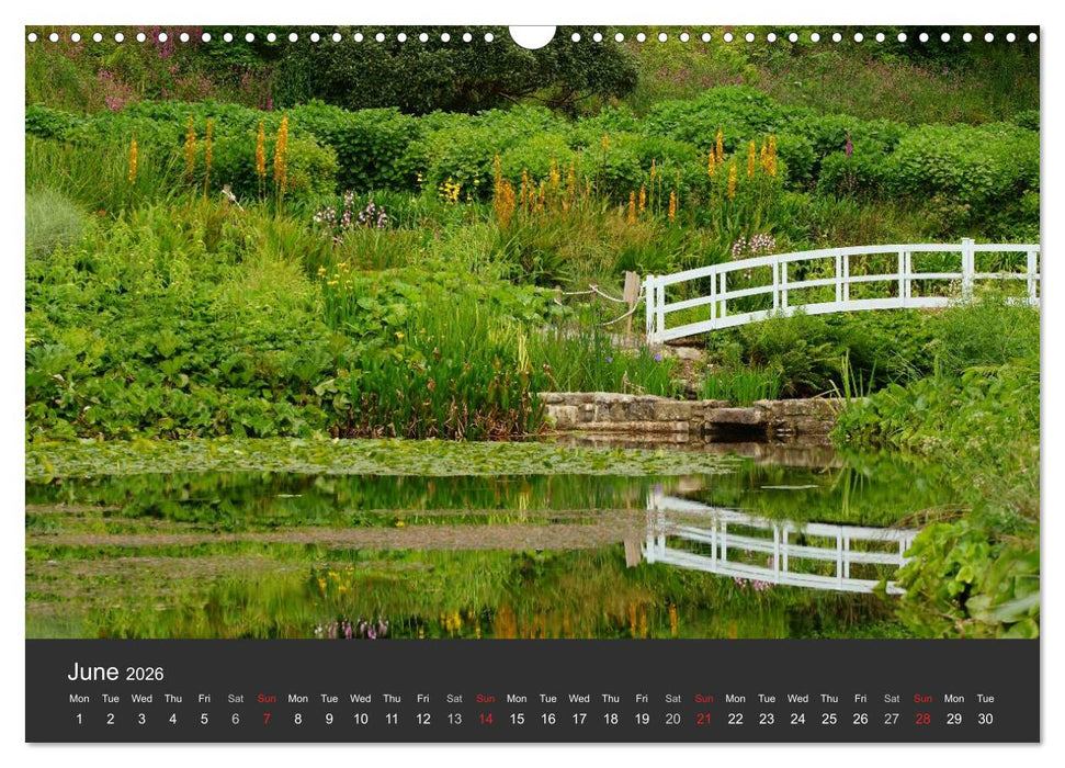 Sights and Views in Cornwall (CALVENDO Monthly Calendar 2026)