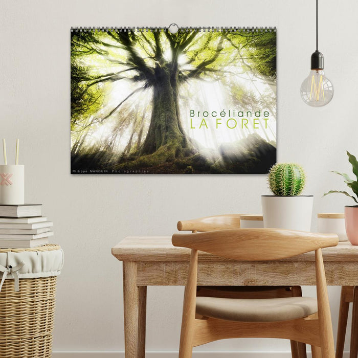 BROCELIANDE, la forêt (CALVENDO Calendrier mensuel 2026)