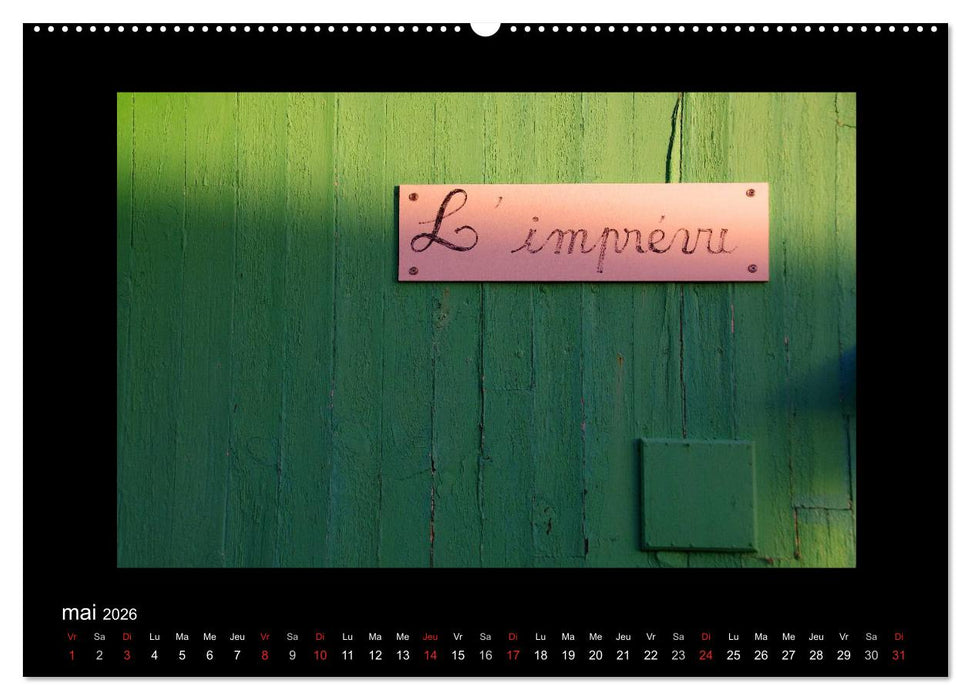 Les Cabanes d'Oléron (CALVENDO Calendrier supérieur 2026)