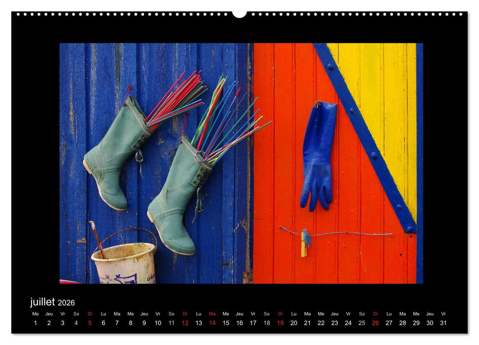 Les Cabanes d'Oléron (CALVENDO Calendrier supérieur 2026)